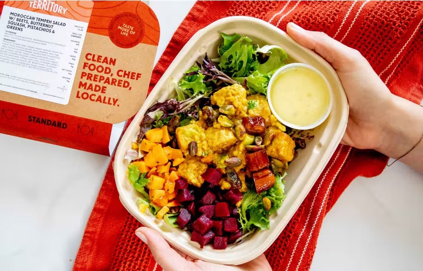 sample image of one of territory foods' meals