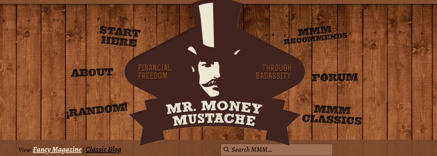 Mr. Money Mustache blog