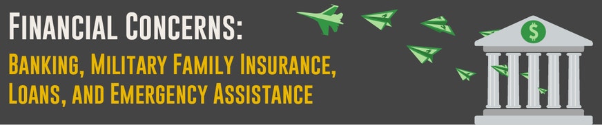 Financial Concerns: Banking, Military Family Insurance, Loans, and Emergency Assistance