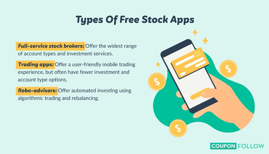 Three main types of investing app
