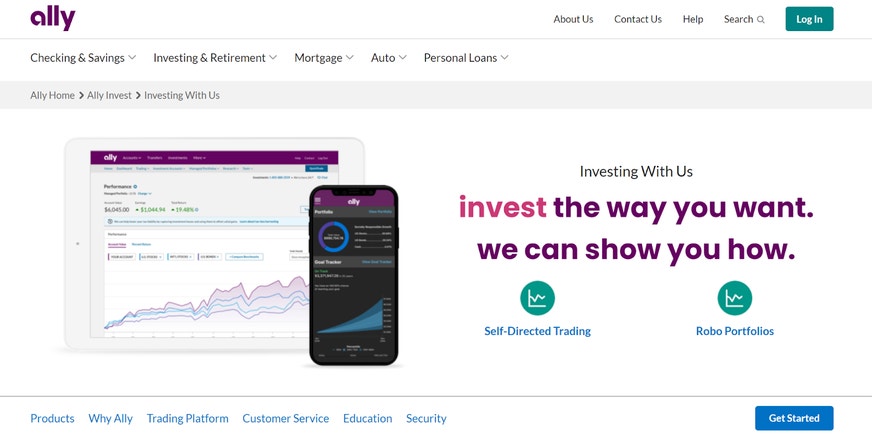 Ally Invest app