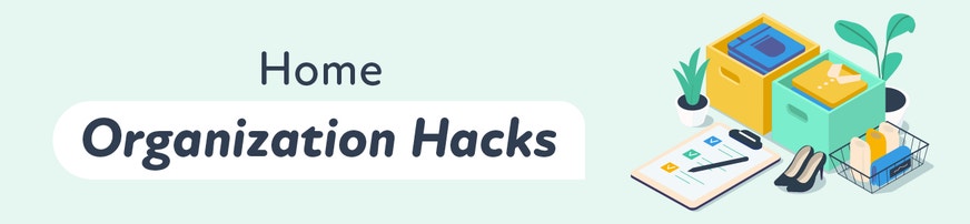 home organization banner