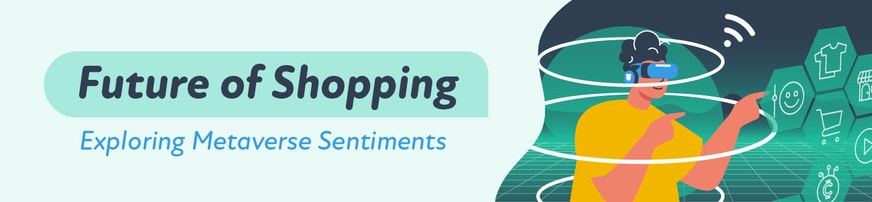 banner featuring woman playing with a VR set
