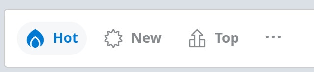 Use Reddit sorting features
