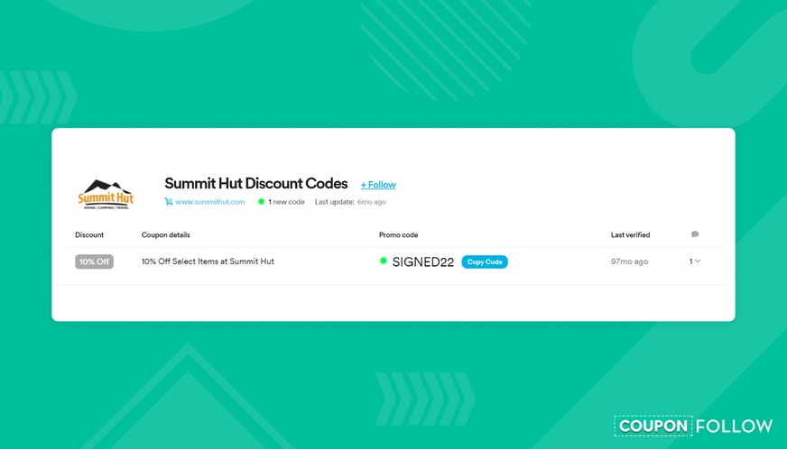 Illustration showing how an evergreen coupon code looks like